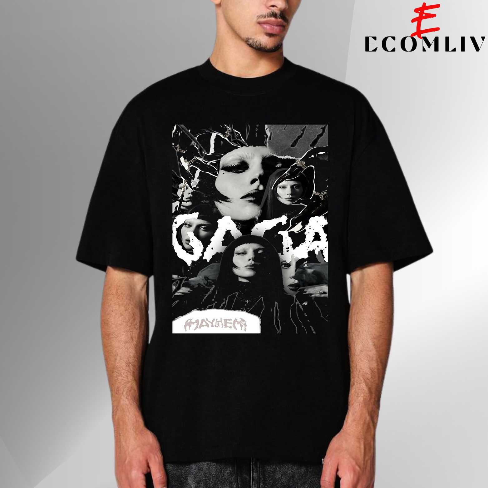 Lady Gaga Mayhem Tee, Pop Album Shirt, Viral Music Merch
